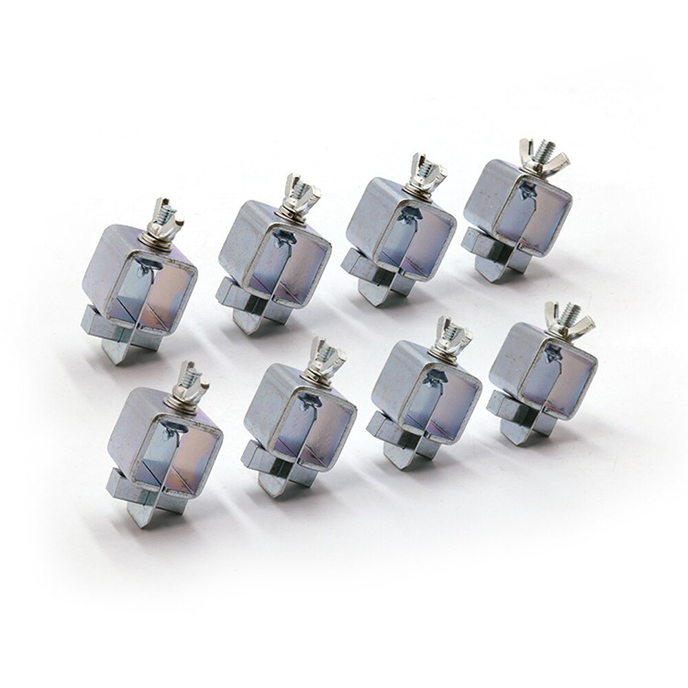 8Pcs Lassen Vlinder Clip Klemmen Houder Butt Lassen Klem Lassen Klepstandsteller Armatuur Verstelbare Voor Lassen Klemmen Gereedschap Set