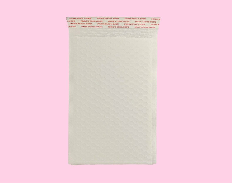 Boblebuffer antifaldsbeskyttelse ballon vandtæt plast pe emballeringspose kurérpakke kuvert (enhver farve)