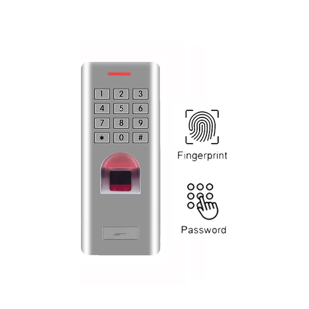Bank office use Outdoor fingerprint access keypad reader 12V Access control exit button door open exit switch door release