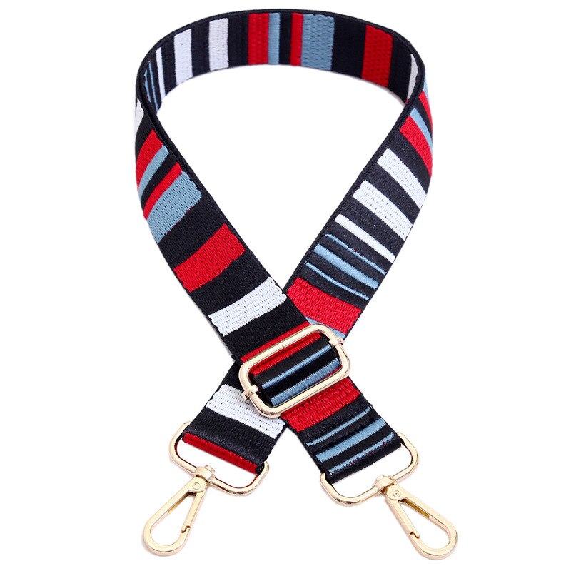 1PC National Style Long Shoulder Strap DIY Adjustable Crossbody Bag Shoulder Bags Decoration Belt Straps: 16