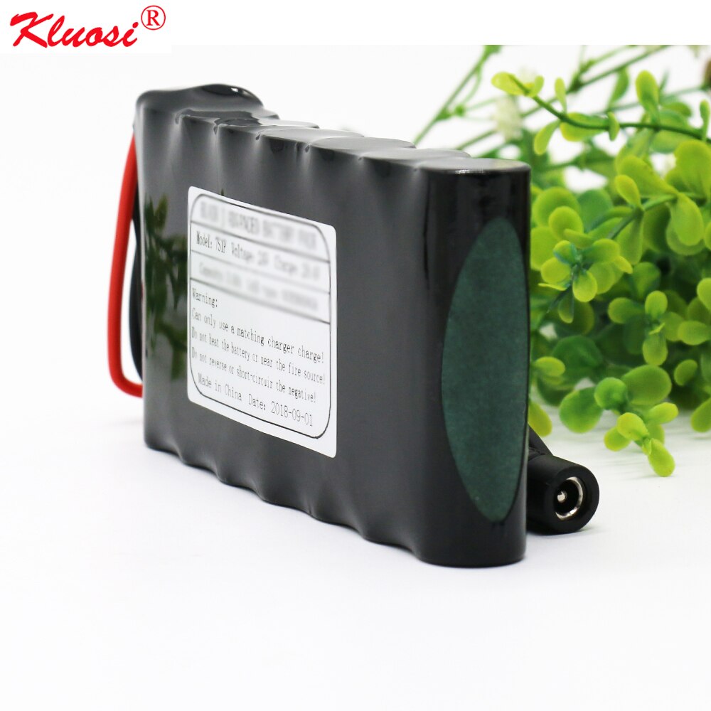 KLUOSI 24V Battery 7S1P 24V/29.4V3.5Ah for NCR18650GA Li-Ion Battery Pack Electric Motor Bicycle Scooter with 25A BMS Balanced