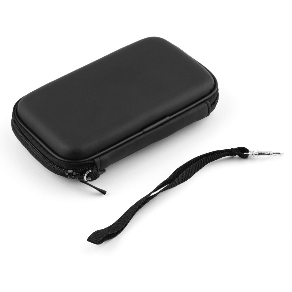 Zwarte draagbare rits externe 2.5 hdd tas draagtas voor 2.5 "hdd harde schijf bescherm #