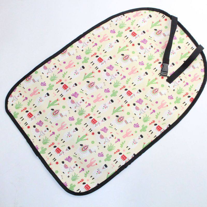 Funda protectora para el asiento trasero del coche, accesorio para el cuidado del automóvil, alfombrilla para Patadas para Niños, almohadillas antipatadas de plástico para limpiar el barro: Beige