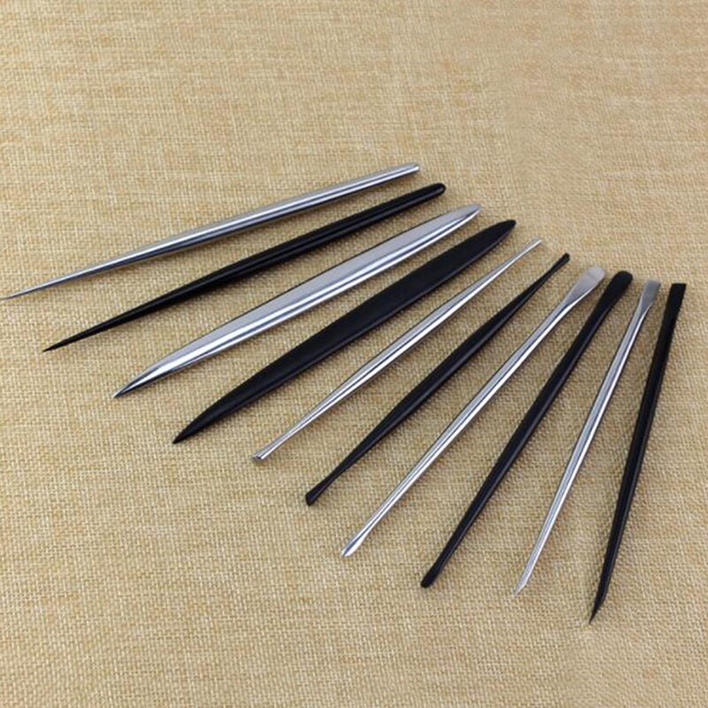 5Pcs Metal Clay Sculpting Set DIY Pottery Ceramics Tools Carving Sculpture Shaper Polymer Modeling Clay Tools