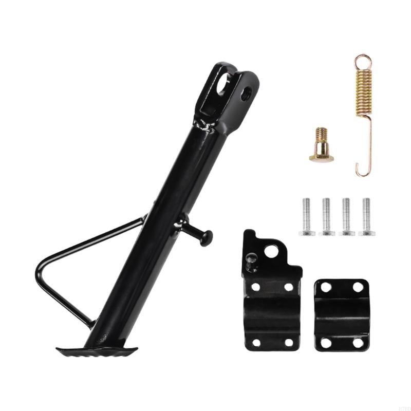 H7BD 14-24 Motos Kickstand Modificación Universal Side para mayoría del soporte soporte lateral reemplazo motos: Lavanda