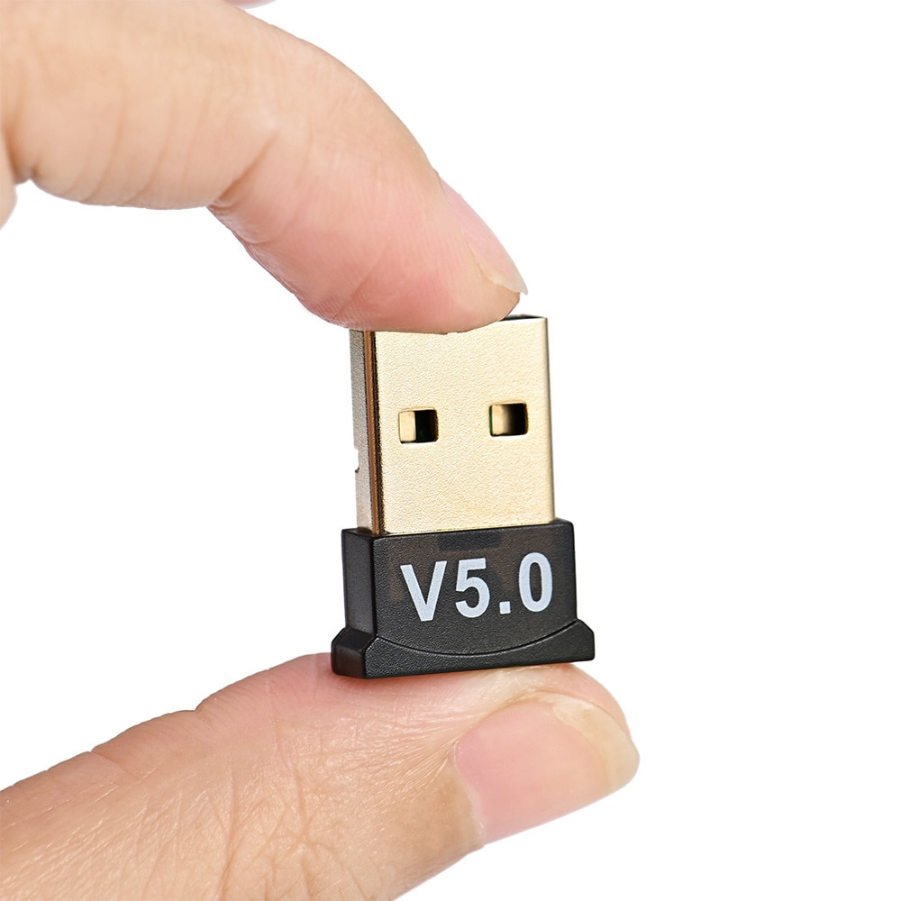 V5.0 Mini USB Bluetooth 5.0 Adapter Dongle Music Receiver Wireless USB USB Bluetooth Transmitter Adapter For Laptop PC TV Mouse