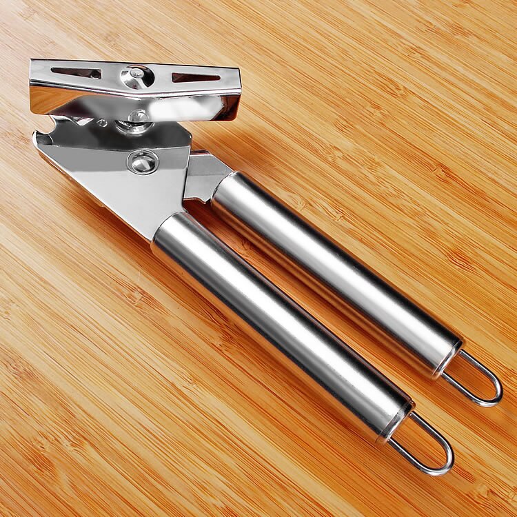 Multifunctionele Rvs Professionele Tin Blikopener Keuken Craft Grip Opener Voor Blikjes Flesopener: 1