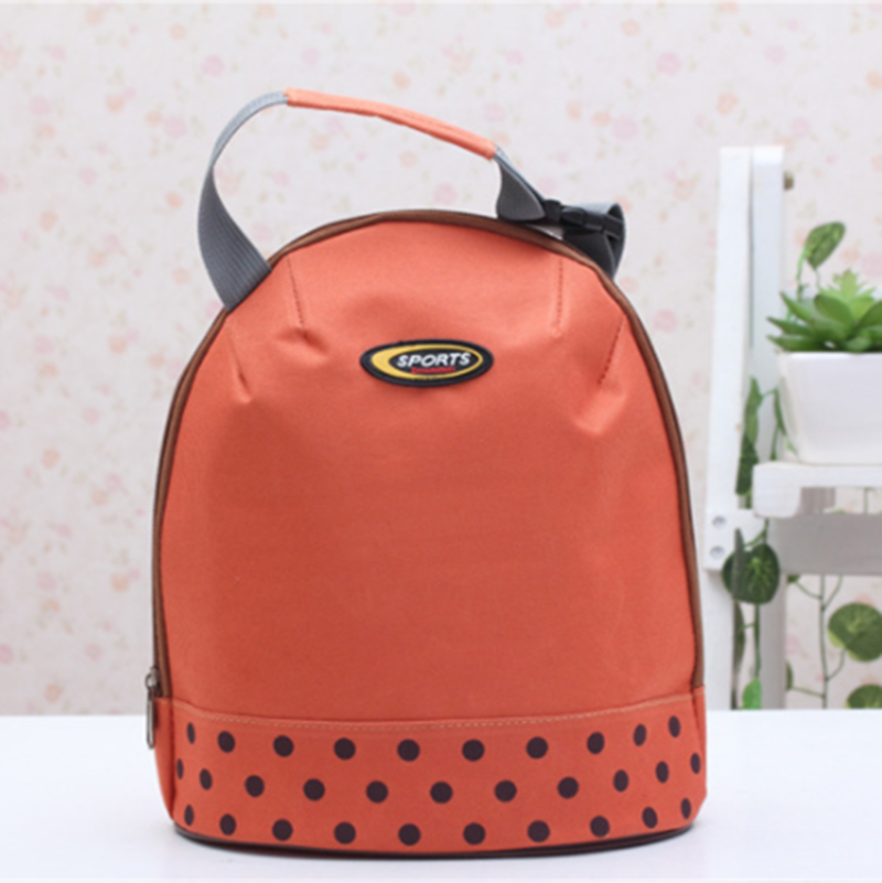 1Pcs Draagbare Koeler Tote Geïsoleerde Canvas Lunch Tas Thermische Voedsel Picknick Bento Lunch Zakken Doos Speciale Purpose Zakken: AG2-24 1PCS
