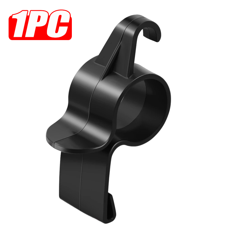 1-4 pezzi portaombrelli per auto universale portaombrelli per bagagliaio organizzatore di immagazzinaggio gancio di montaggio mini supporti per grucce accessori interni auto: Argento