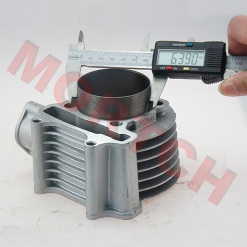 GY6 180cc 61Mm Scooter Big Bore Cilinder Kit Cilinderkop Assy Forfor 125cc/150cc GY6-1P52QMI/GY6-1P57QMJ