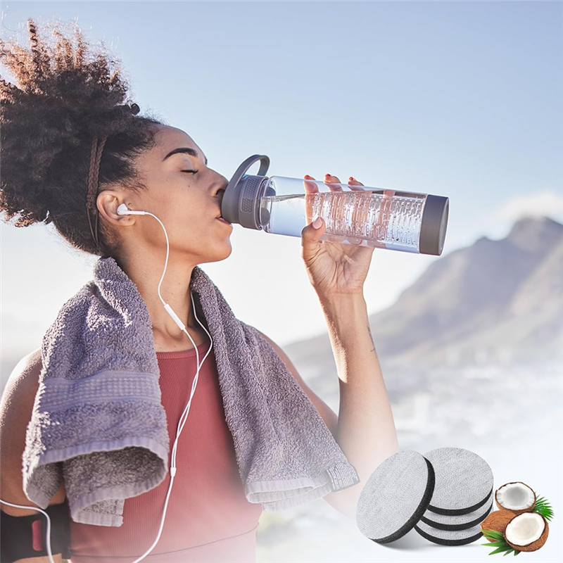 【Rushed】Pack Of 8 Micro-Type Disc Water Filters For Brita Fill & Go Water Filter Bottles Carafes,Water Filter Discs Reduces PFAS