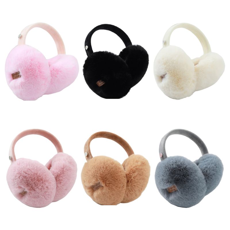 Orejeras cálidas Unisex con Bluetooth, auriculares de felpa inalámbricos, calentadores de orejas para música 85WB