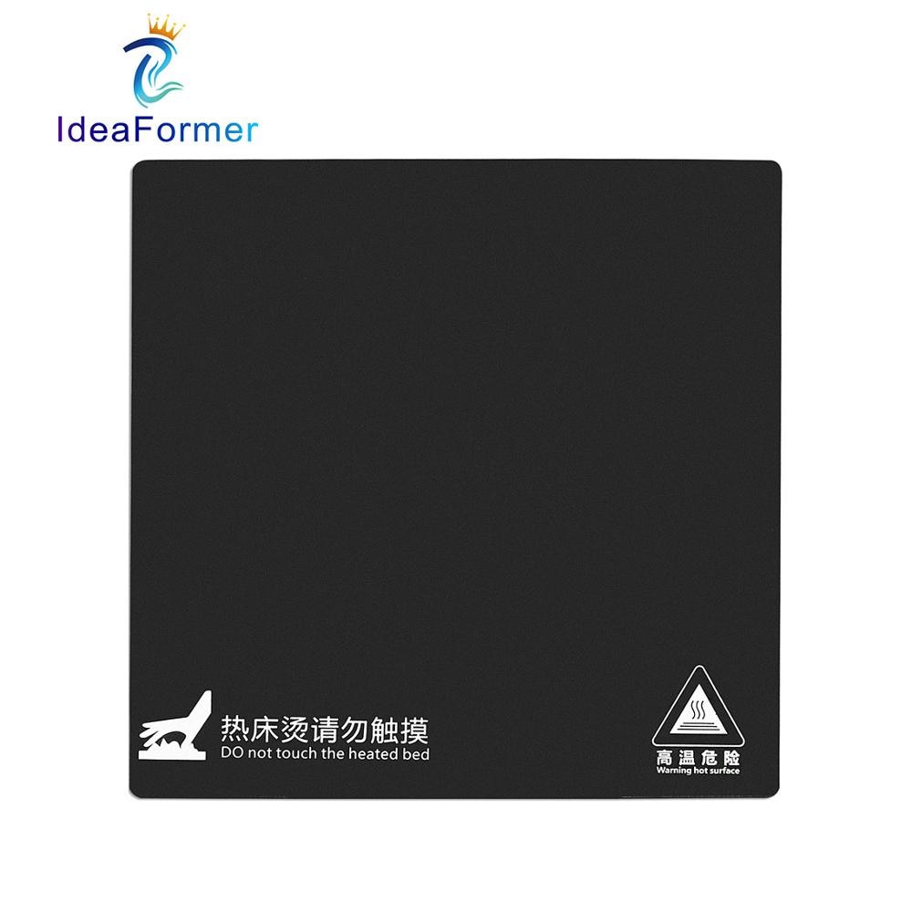 3D Printer Square Heat bed Sticker 214/220/235/310mm Print Build Plate Sticker With 3M Tape For Ender 3/5 Anet A6 A8 3d Printer.