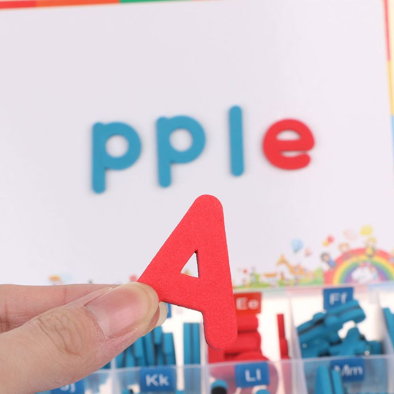 Leren Engels Set Brief Woord Nummers Koelkastmagneten Blokken Vroege Onderwijs Onderwijs Math Speelgoed Kinderen Speelgoed School Kleuterschool Speelgoed