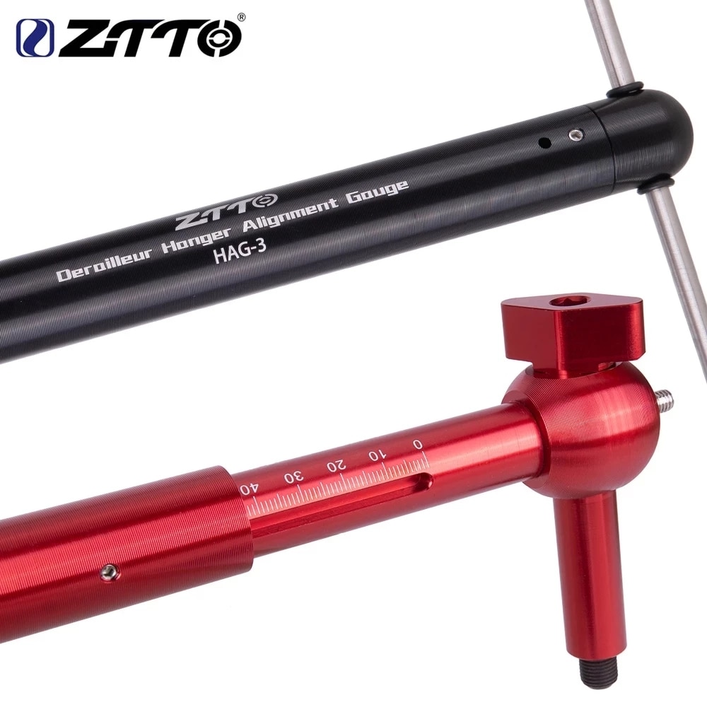 ZTTO – Jauge d&#39;alignement de patte de dérailleur HAG-3, matériel de cyclisme pour mesurer, redresser et réparer son vélo de route ou VTT de descente