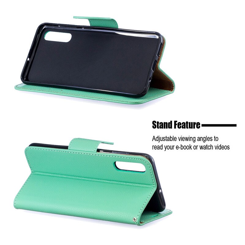 Voor Samsung Galaxy A7 Case Leather Flip Case Galaxy A750 SM-A750F Coque Wallet Telefoon Cover Voor Samsung A7 Een 7 Capa