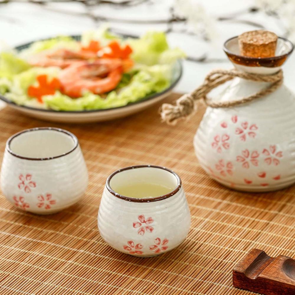 Taza de cerámica de vidrio para Bar, restaurante, estilo japonés, vaso de cristal para vino, Whisky, Vodka, taza de café
