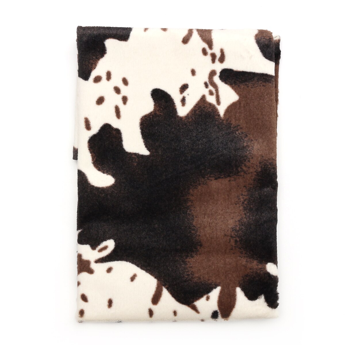Ko print tæppe faux kohud tæppe dyremønster tæppe til badeværelse stue skind dørmåtte hjem tekstil sort hvid