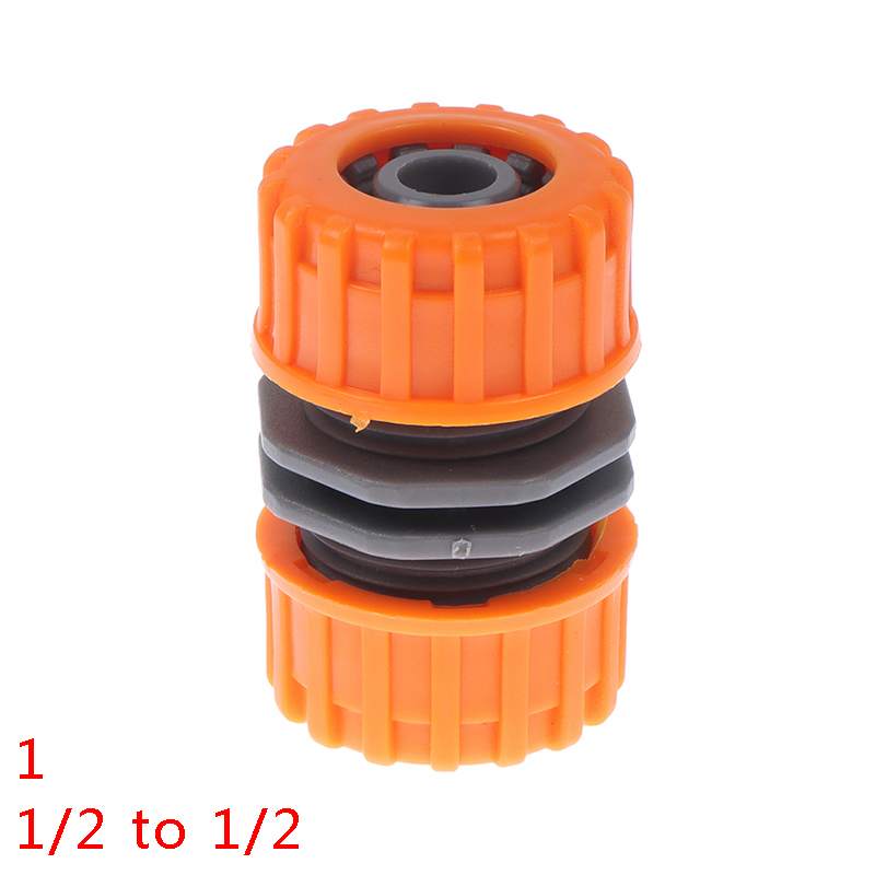 Conector rápido de manguera de riego de jardín, adaptador de junta de acoplamiento de 1/2 &quot;y 3/4&quot;, Conector de Agua ה נה ה: A1