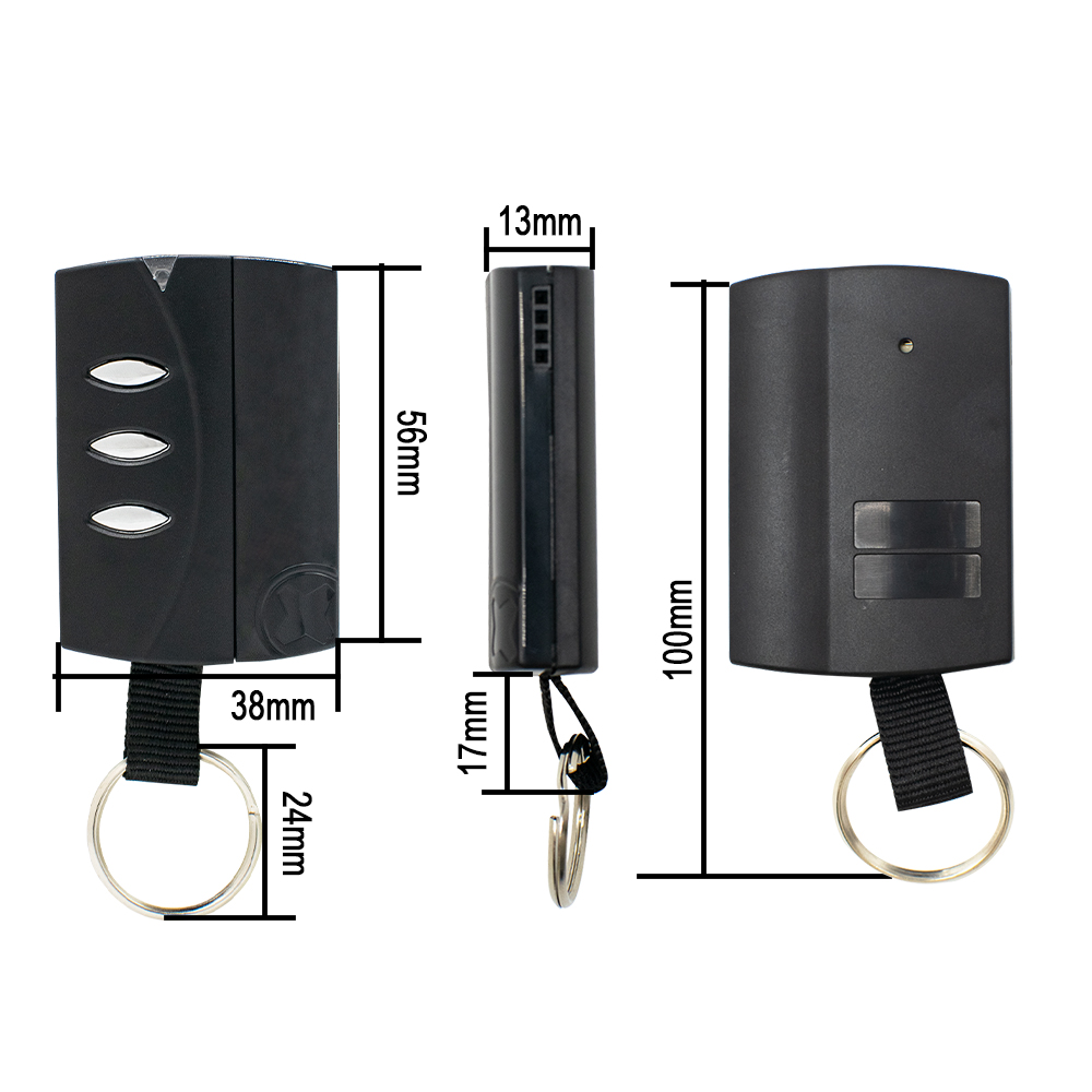 Nur PUJOL VARIO Garagen-Fernbedienung, kompatibel mit PUJOL VARIO Tor Keyfob 433,92 MHz rollen Code Absender