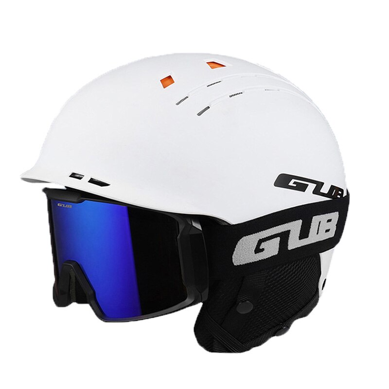 Casco de esquí de invierno para hombre y mujer, para deportes al aire libre, esquí, senderismo, escalada, mantener el calor, casco de Snowboard ajustable, casco de seguridad para monopatín