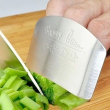 Roestvrijstalen Keuken Accessoires Groente Finger Guard Protector Gadgets Voor Persoonlijke Hand Veilig Snijden Koken Gereedschap
