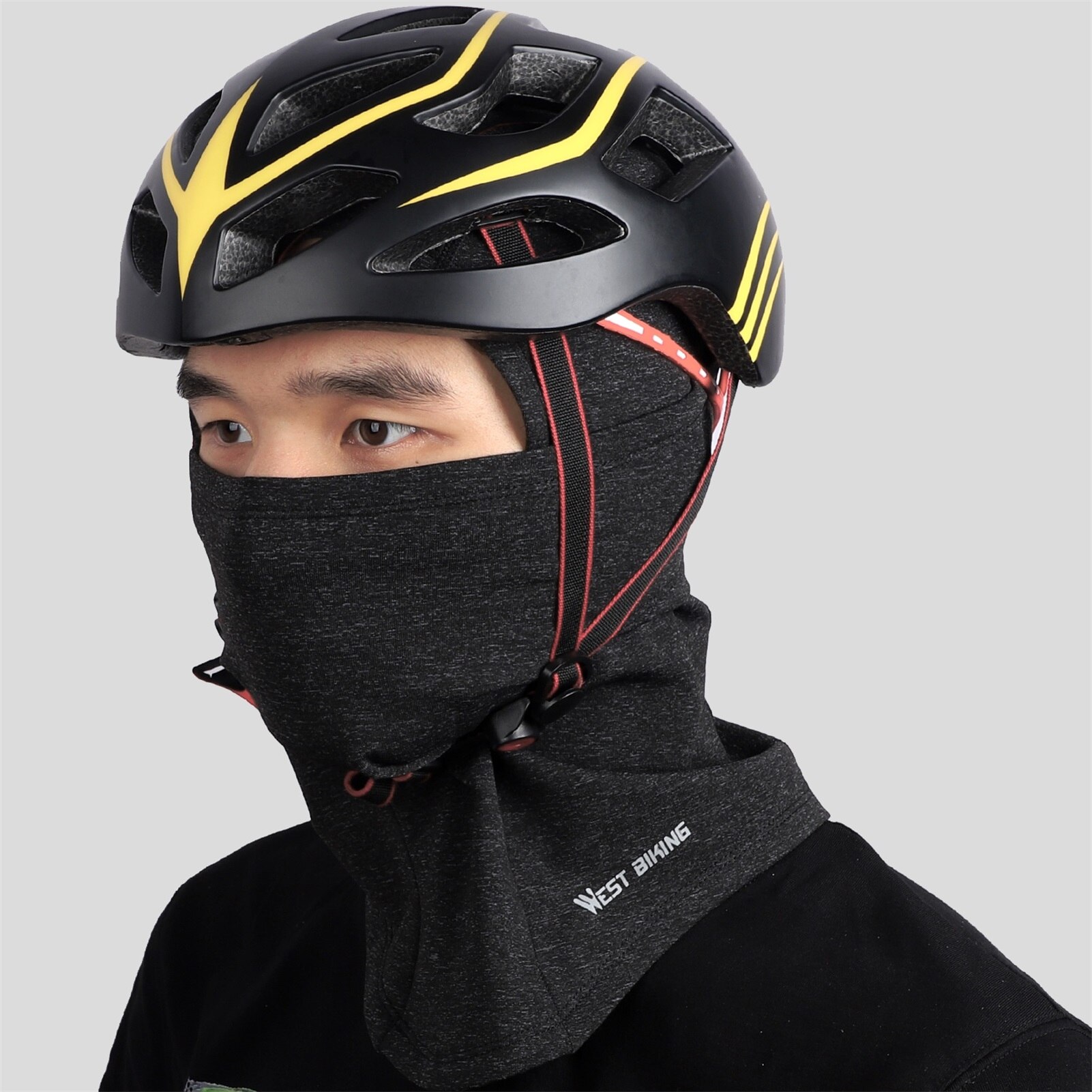 Masque thermique anti-vent cyclisme chauffe-cou moto sous casque doublure masque casquettes ultime rétention thermique chapeau