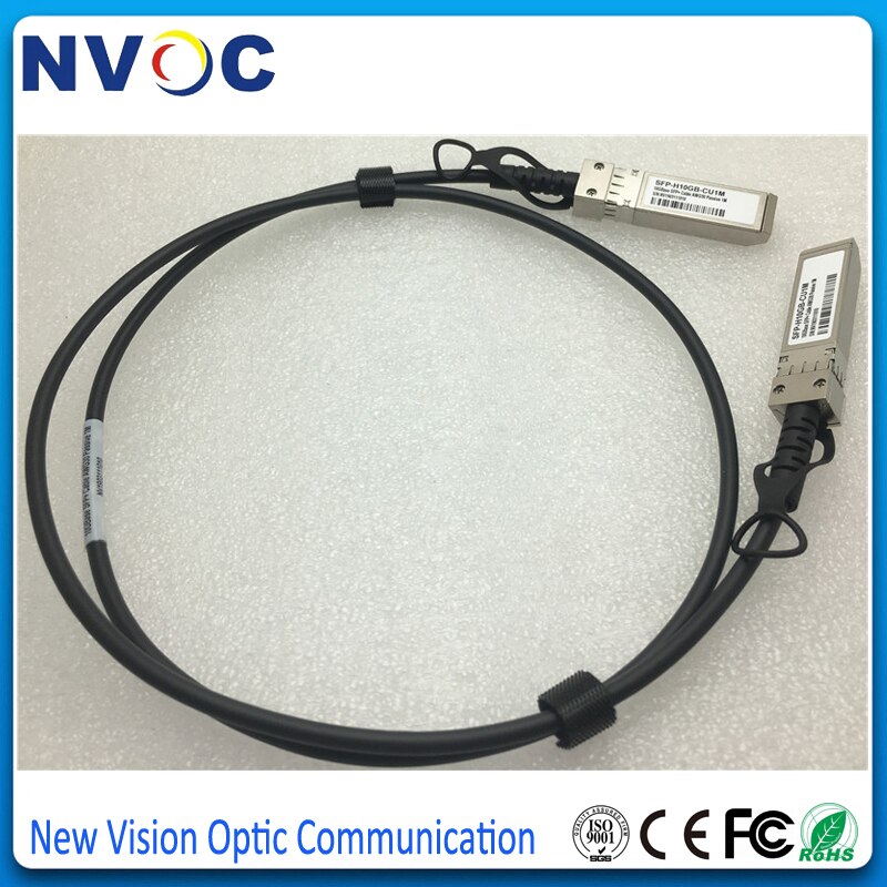 10G SFP+ Copper Twinax 1M 30AWG Direct Attach Passive DAC Cable,Data Storage 10G SFP+ Direct Attach Cable