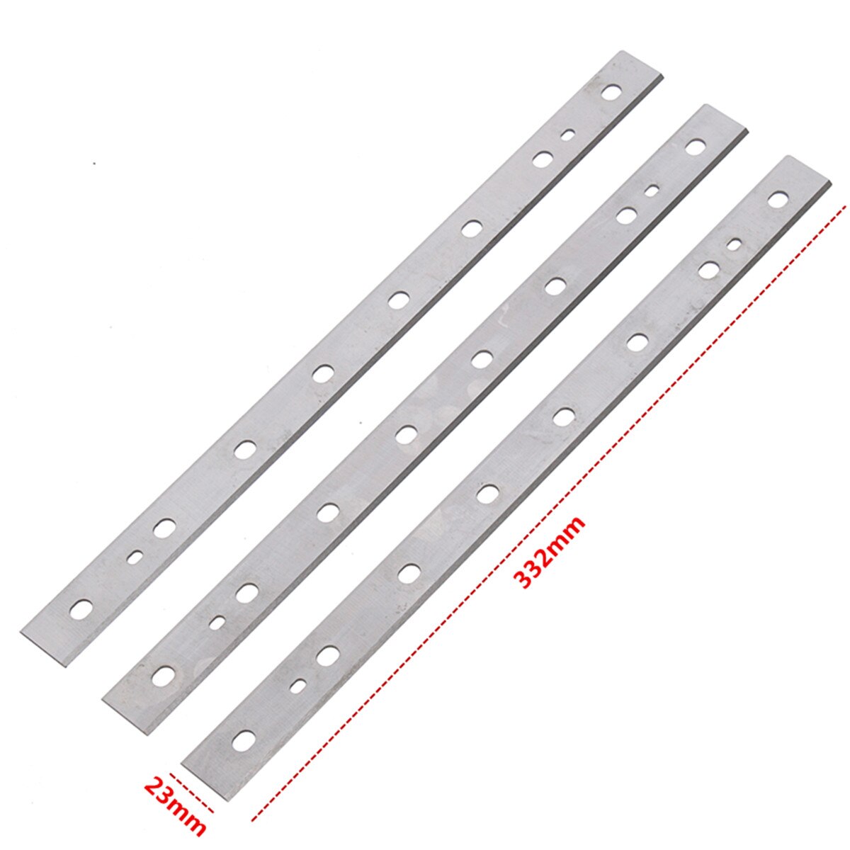 3 sztuk 13 cal/332mm stal szybkotnąca noże strugarskie dla Dewalt DW735 DW735X części zamienne robić drewna ostrze