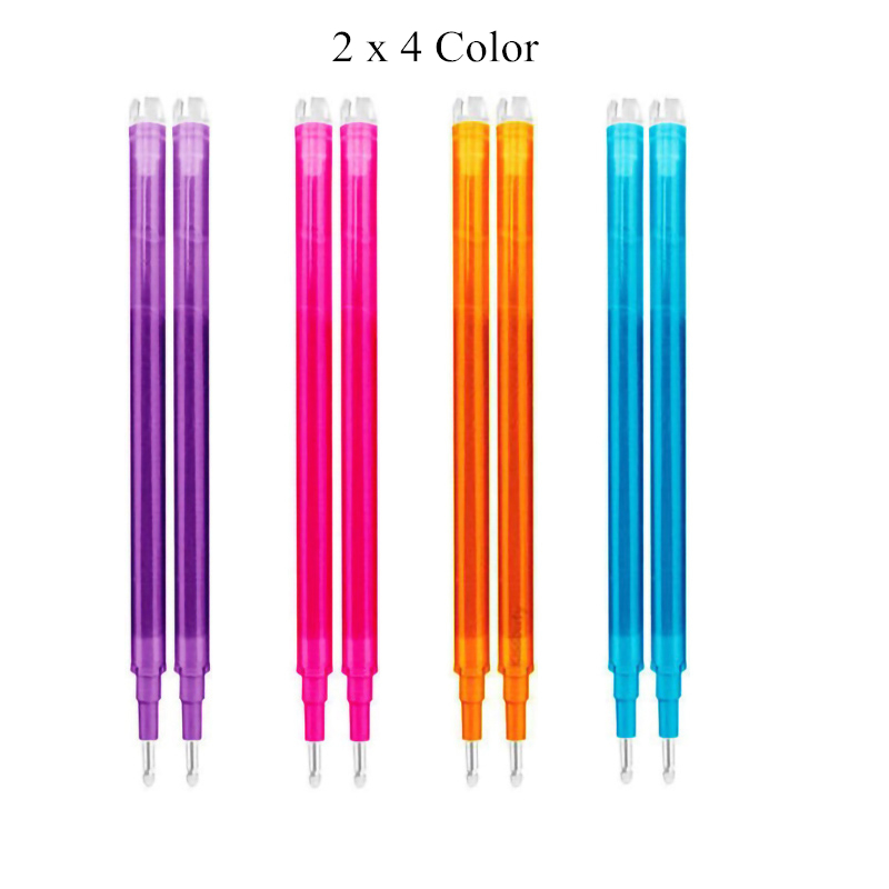 Meerkleurige 0,5 mm uitwisbare gelpennen met vullingen Gum zwart blauw rood balpennen voor het schrijven van Kawaii briefpapier