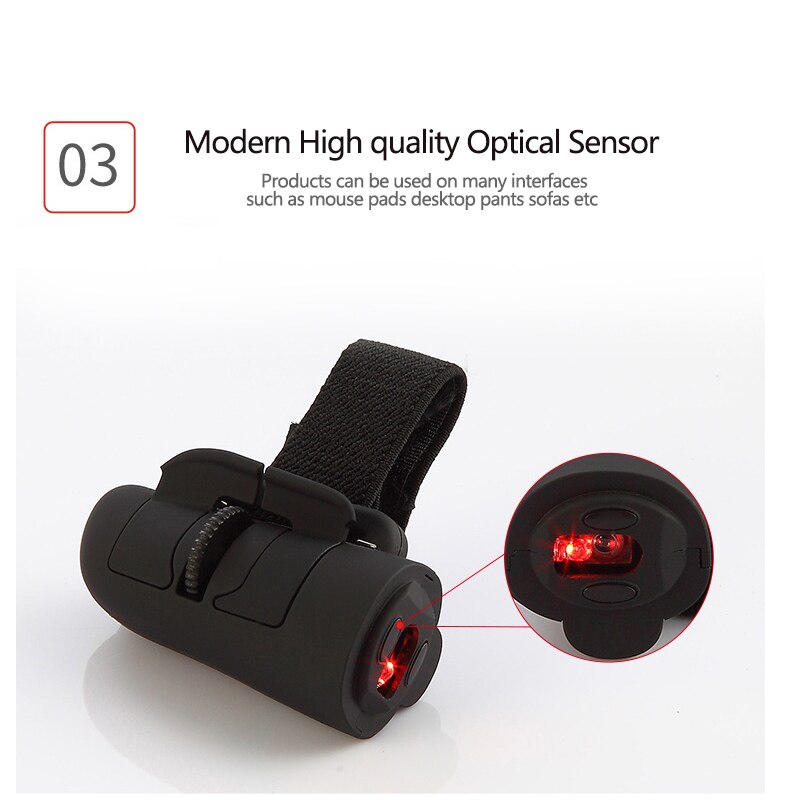 Magic 2.4G Ring Vinger Muis Plug En Play Draadloze Muis Mode Mini Muis Met Usb Ontvanger Ratón Мышь