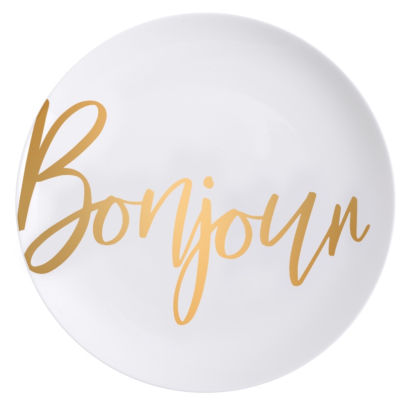 Płyta ceramiczna styl skandynawski kreatywne naczynia stek talerz śniadaniowy oryginalny projekt domowe okrągłe zastawa stołowa ins przybory kuchenne