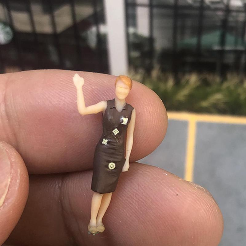 1:64 échelle chiffres personnage modèle Macro photographie poupée sable Table résine modèle jouets pour enfants