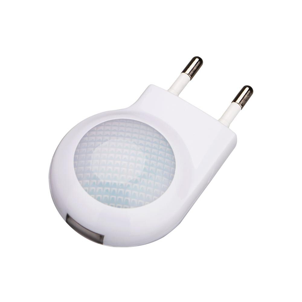 LED escargot veilleuse AC 100-240V lampe intégré Auto capteur de lumière contrôle ABS applique murale pour la maison bébé enfants chambre EU/US Plug