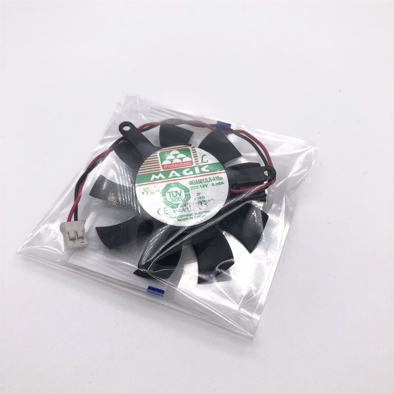 MDA5012LR-A10 MGT5012XR-W10 Ultra Stille 5010 Videokaart Fan Blade 45Mm Diameter 39Mm Hole Pitch 12V 0.1A 2pin
