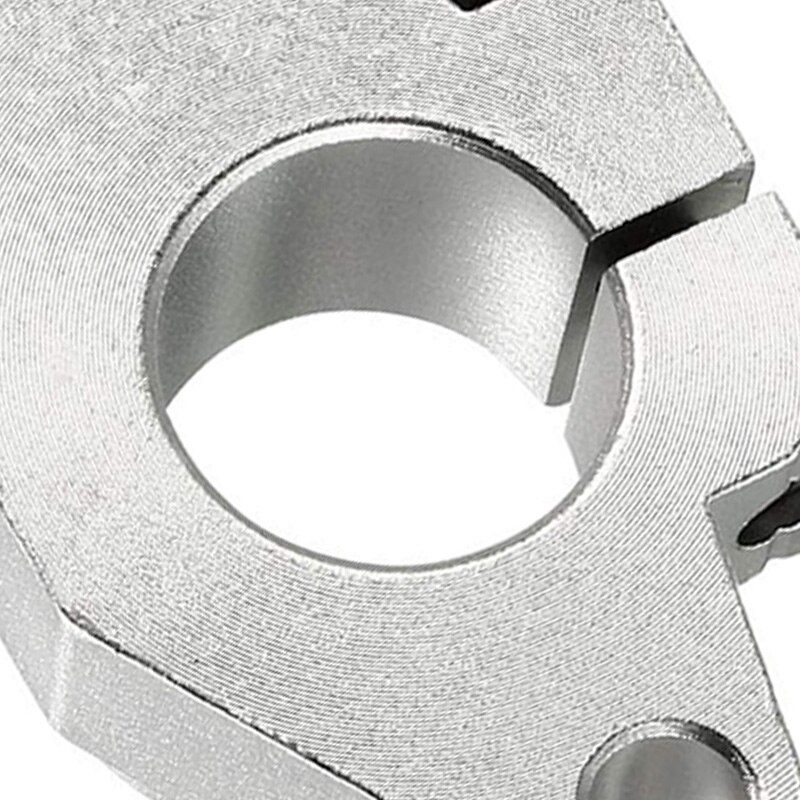 Support de guidage de Rail de tige de serrage de Rail de mouvement linéaire pour arbre de diamètre de 20mm, aluminium (4 pièces SHF20)