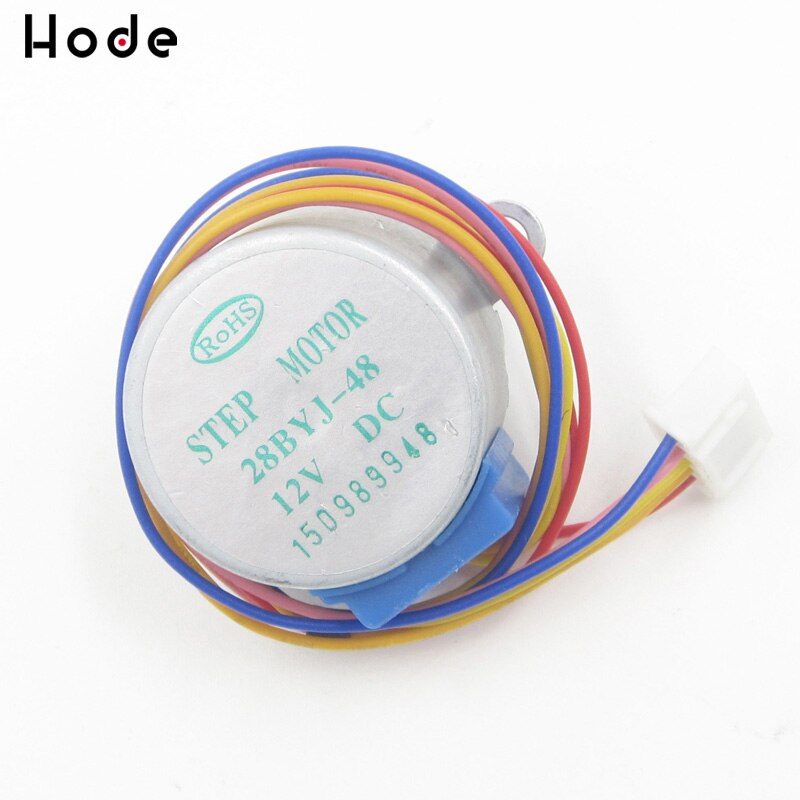 Motor paso a paso 28BYJ-48 DC 5V de reducción, engranaje de paso de 4 fases para arduino Kit Diy