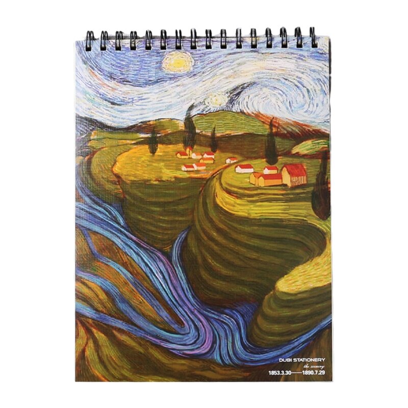 Bloc-notes A4 pour croquis, 40 feuilles de papier, aquarelle, carnet de croquis, peinture artistique, dessin, Journal intime, carnet de notes, fournitures scolaires pour artistes: FY