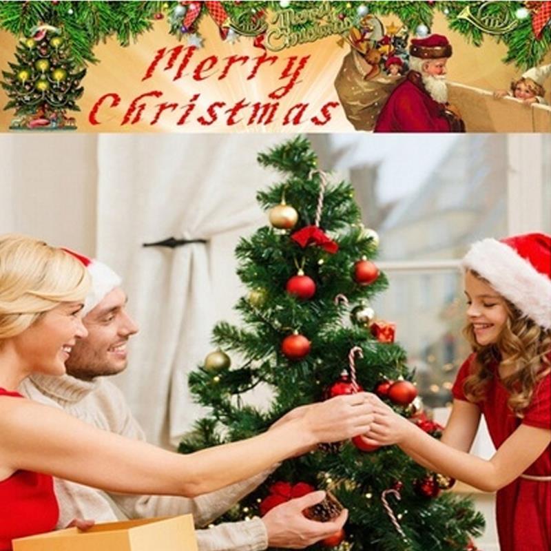 Plastic 12 Stks/set Decoratieve Bal Baard Kerstballen Gekleurde Creatieve Hanger Opknoping Decoratie Party Xmas Ornamenten Fancy Dress