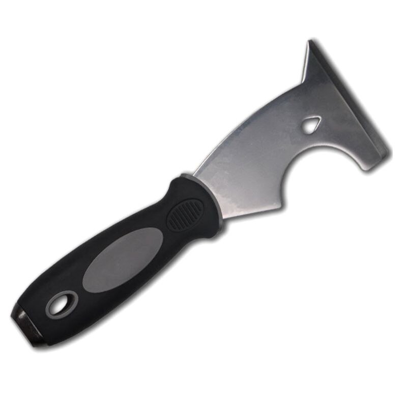 1pc Stainless Steel Paint Putty Scraper 7in1 Tool Paint Can Opener Wallpaper Scraper