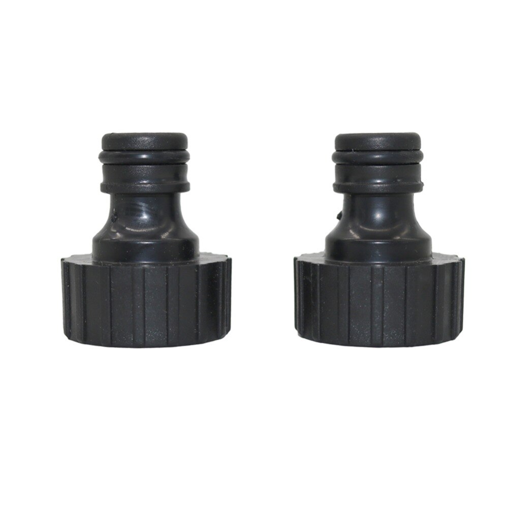 3 Pcs Female Thread 3/4" Nipple Garden Water Quick Connectors Household Self-Priming Car Washing Washing Machine Fittings