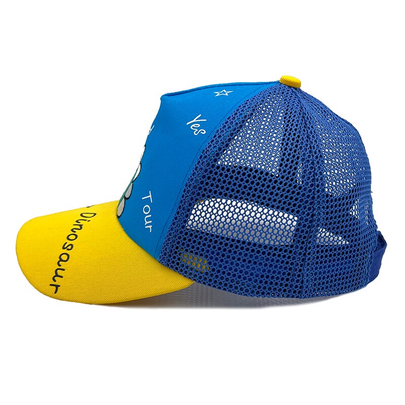 Baseballkappe für freundlicher, babys, jungen und mädchen, mit dinosaurier-stickerei, schirmmütze, unterstützung und