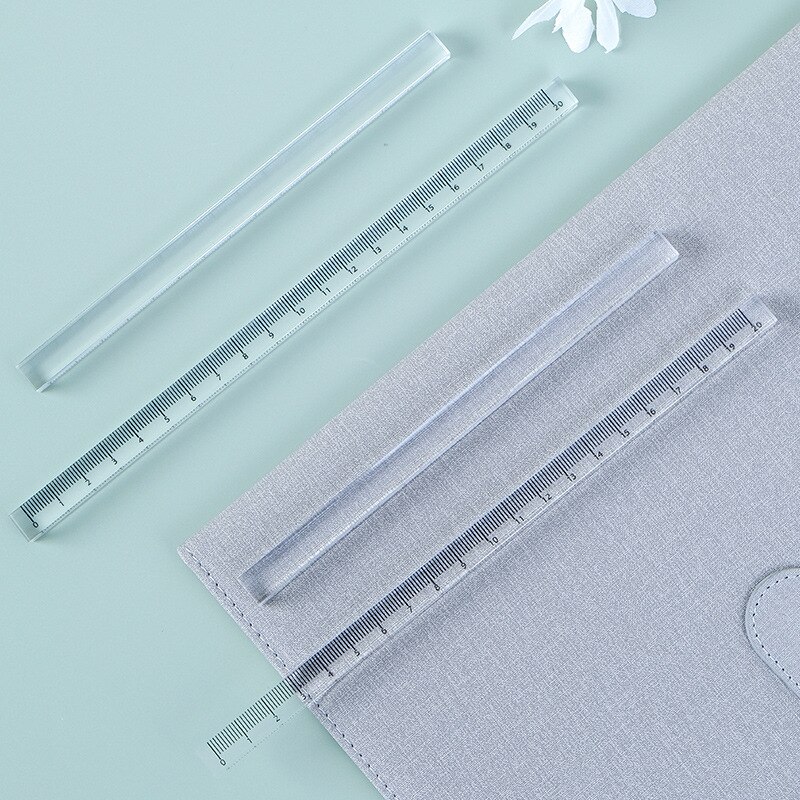 Transparent Herrscher 0-30cm Architekten Ingenieur Student Lehrer Einfache Acryl Rechteckigen Diamant Büro Schule Liefert