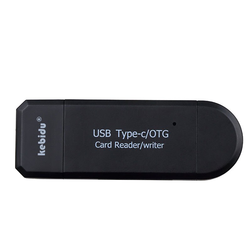 Kebidu 3 in 1 voor android otg kaartlezer USB 2.0 Universal OTG TF/Sd-kaart voor Android telefoon computer