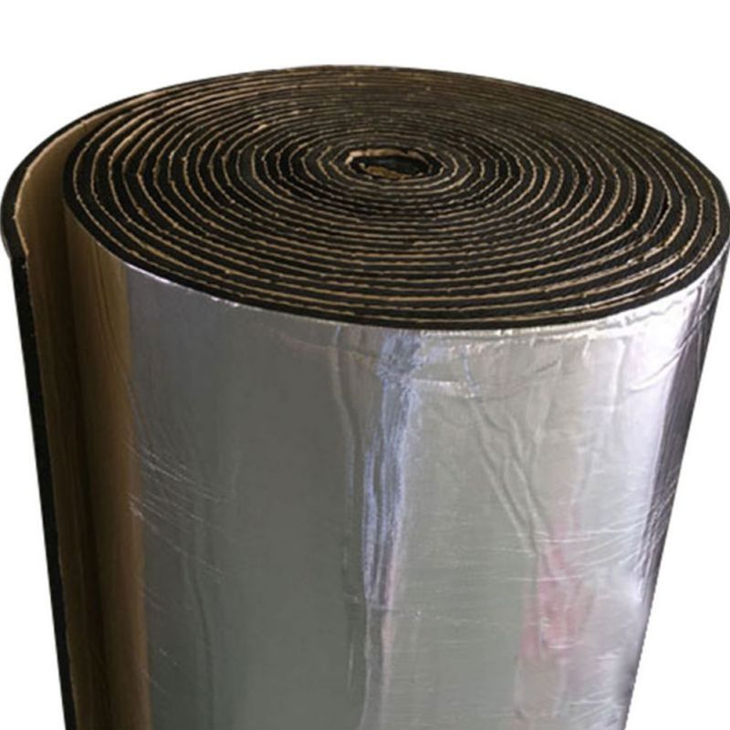 200*50cm Sound Deadener Isolation Black Heat And Sound Pad Test FM