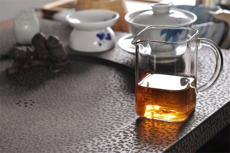 Handgemaakte Hittebestendige Glas Theepot Mok 250Ml, Cha Hai Gongdao Theekopje Eerlijke Mok, kung Fu Thee Kopjes Teaset Gongdao Bei Thee Cup