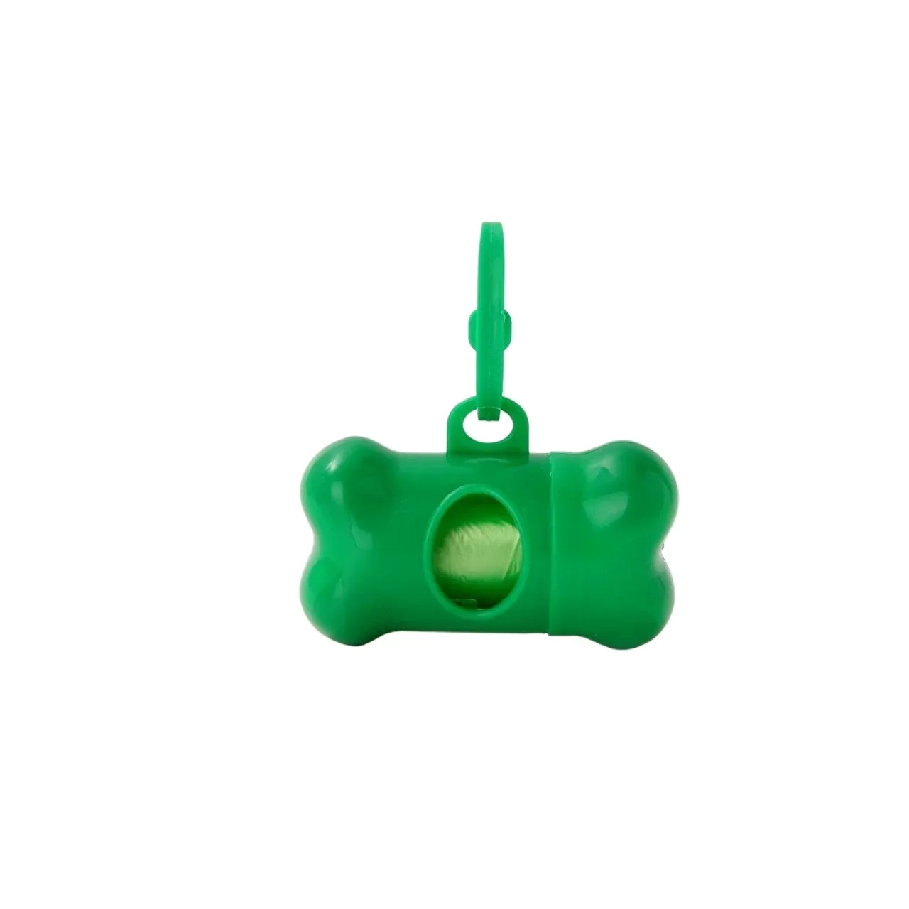 Sac de merde de chien distributeurs en forme d'os avec sacs de déchets pour animaux de compagnie sacs de déchets de chien sacs de merde sur un rouleau sac de merde de nettoyage: vert clair
