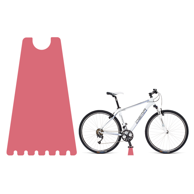 Support de vélo Portable pour Brompton, réglage, nettoyage, réparation, accessoires de vélo de montagne, Support en acrylique transparent: Or