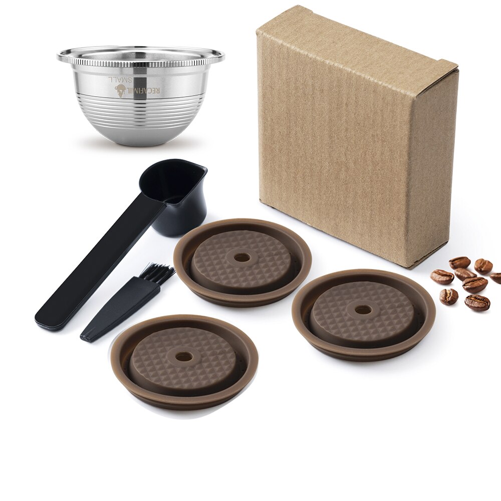 The lid for vertuo coffee capsules is made of silicone food grade material with Nespresso capsules pour Vertuo Next: 3Caps G1