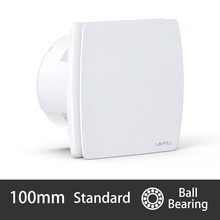 4" 6" 100mm 150mm Kitchen Bathroom Toilet Wall Axial Decorative Extractor Ventilation Fan 230V: LFWW-09Q (100mm)